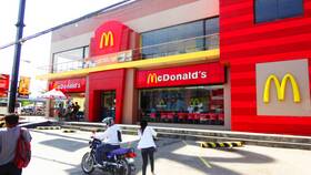 Количество ресторанов McDonald's, открытых по франшизе в Парфюм-Лидер
