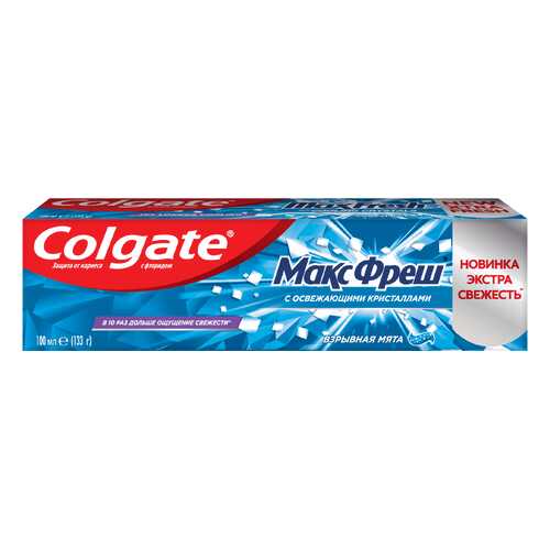 Зубная паста Colgate Макс Фреш Взрывная мята 100 мл в Парфюм-Лидер