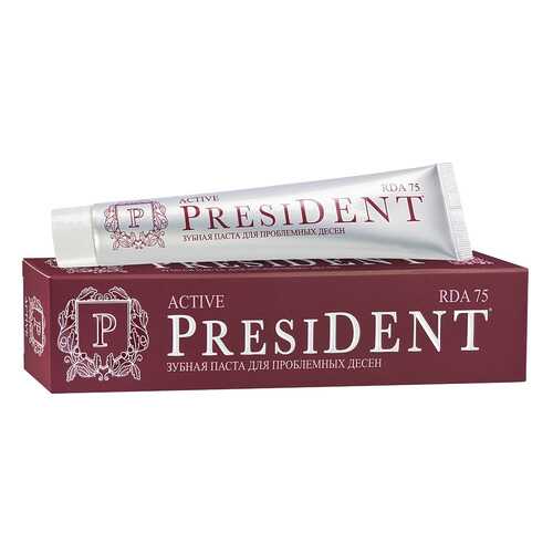 Зубная паста President Red Active 100 мл в Парфюм-Лидер