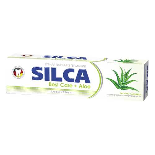 Зубная паста SILCAMED Best Care + Aloe в Парфюм-Лидер