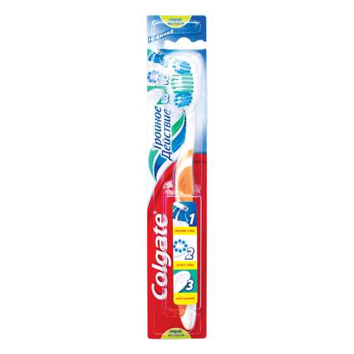 Зубная щетка Colgate Тройное действие средняя в Парфюм-Лидер
