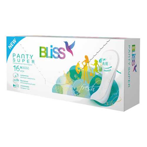 Прокладки Bliss Panty Super Ежедневные 16 шт в Парфюм-Лидер