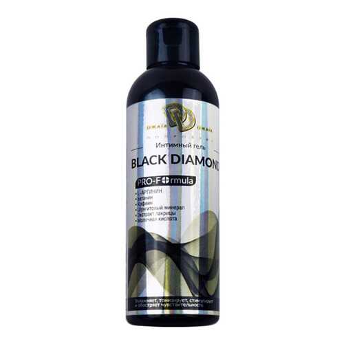 Гель-смазка Джага-Джага Black Diamond на водной основе 200 мл в Парфюм-Лидер