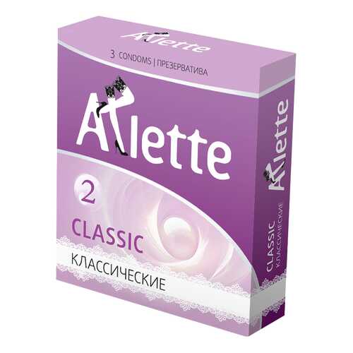 Классические презервативы Arlette Classic 3 шт. в Парфюм-Лидер