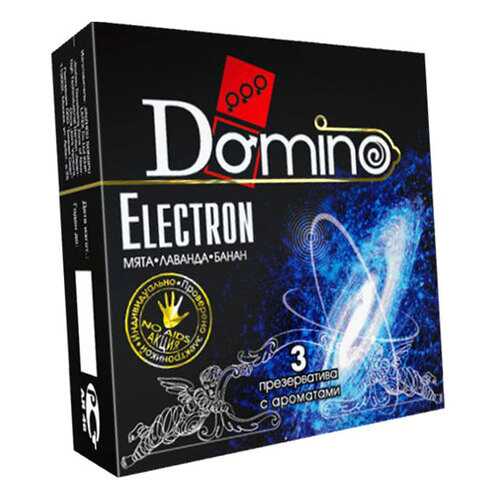 Презервативы Domino Electron ароматизированные 3 шт. в Парфюм-Лидер