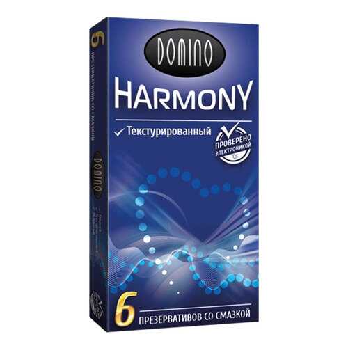 Презервативы Domino Harmony текстурированные 6 шт. в Парфюм-Лидер