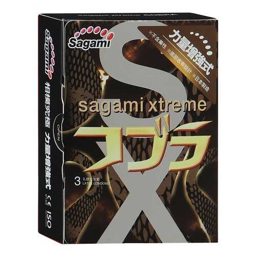 Презервативы Sagami Xtreme Cobra суженные к основанию 3 шт. в Парфюм-Лидер