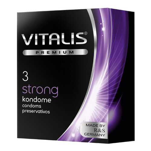 Презервативы Vitalis premium strong 3 шт. в Парфюм-Лидер