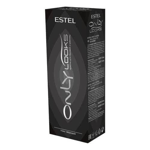 Краска для бровей Estel Professional Only looks Черный в Парфюм-Лидер