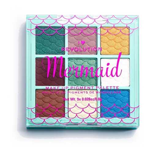 I Heart Revolution Палетка пигментов для лица Mermaid Make Up Pigment Palette в Парфюм-Лидер
