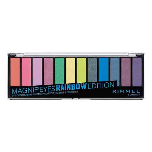 Палетка теней Rimmel Magnif Rainbow тон 011 в Парфюм-Лидер