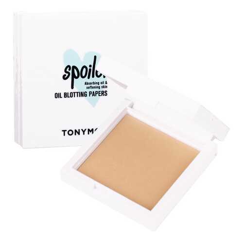 Матирующие салфетки Tony Moly Spoiler Puff Oil Paper в Парфюм-Лидер