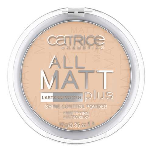 Пудра CATRICE All Matt Plus Shine Control Powder 028 Honey Beige в Парфюм-Лидер