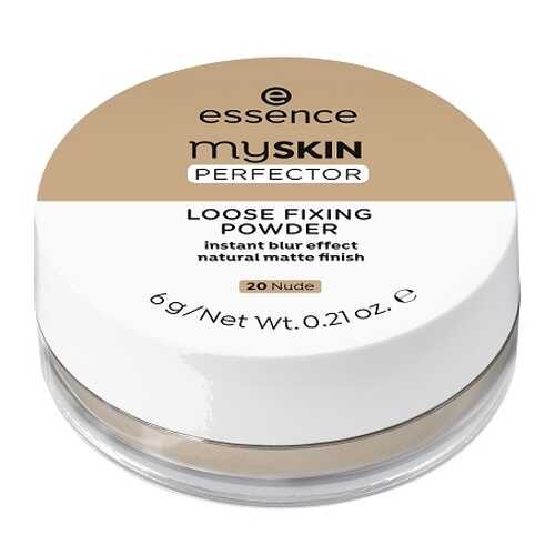 Пудра рассыпчатая essence My Skin Perfector фиксирующая - 20 Nude в Парфюм-Лидер