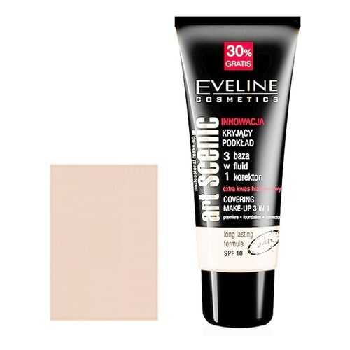 Тональный крем Eveline Art professional make up 3 в 1 слоновая кость, 30 мл в Парфюм-Лидер