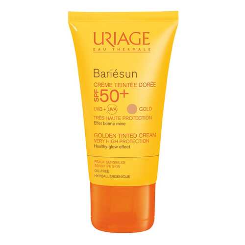 Тональный крем Uriage Bariesun SPF 50+ Золотистый 50 мл в Парфюм-Лидер