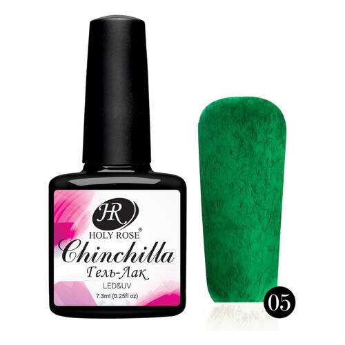 Гель-лак Holy Rose Chinchilla Ярко-зеленый №5 7,3мл в Парфюм-Лидер