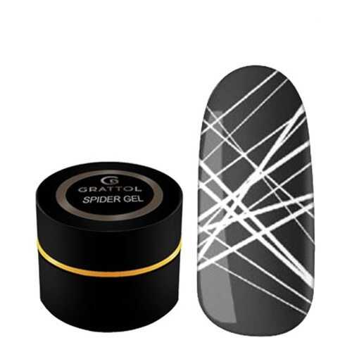 Grattol Гель-краска Spider Gel White в Парфюм-Лидер