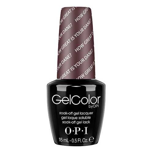 Лак для ногтей OPI Gelcolor Great Is Your Dane 15 мл в Парфюм-Лидер