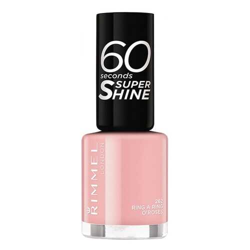 Лак для ногтей Rimmel 60 Seconds Super Shine 262 Ring A Ring O'Roses 8 мл в Парфюм-Лидер