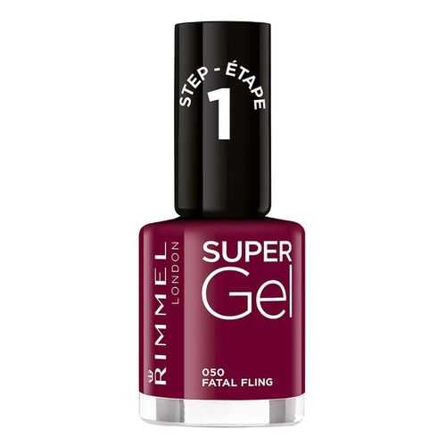 Лак для ногтей Rimmel Super Gel 050 Fatal fling 8 мл в Парфюм-Лидер