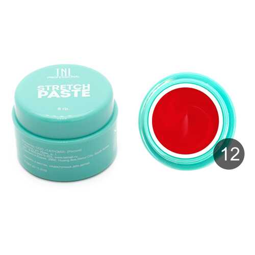 Паста для лепки TNL, Stretch paste №12, Маково-красный в Парфюм-Лидер