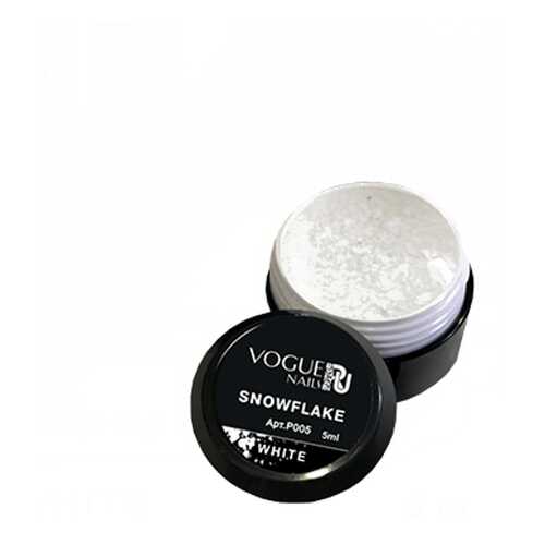 Vogue Nails Гель Snowflake White в Парфюм-Лидер