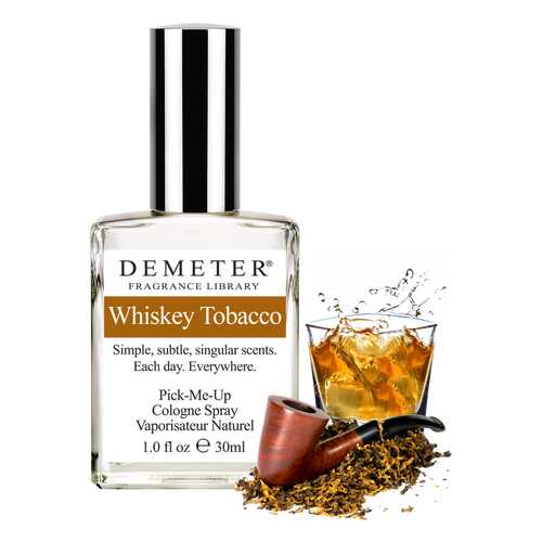 Одеколон Demeter Fragrance Library Виски и табак (Whiskey Tobacco) 30 мл в Парфюм-Лидер