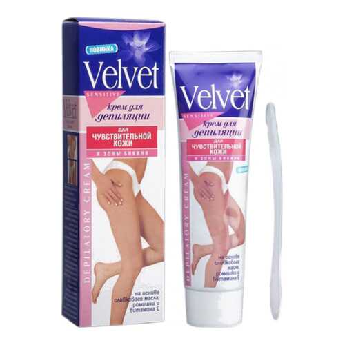 Крем для депиляции Velvet для чувствительной кожи 100 мл в Парфюм-Лидер