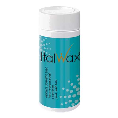 Тальк ItalWax С ментолом 50 г в Парфюм-Лидер
