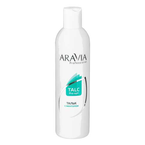 Тальк с ментолом для подготовки кожи к эпиляции Aravia Professional 1030 160 г в Парфюм-Лидер