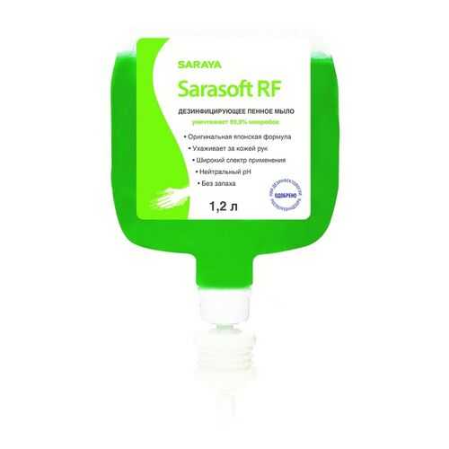 Дезинфицирующее пенное мыло Sarasoft RF 1,2 л в Парфюм-Лидер