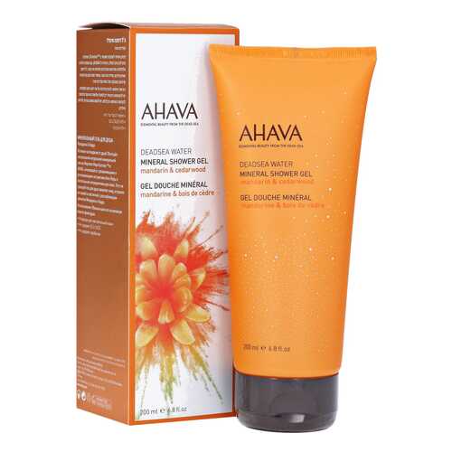 Гель для душа Ahava Deadsea Water Mandarin & Cedarwood 200 мл в Парфюм-Лидер