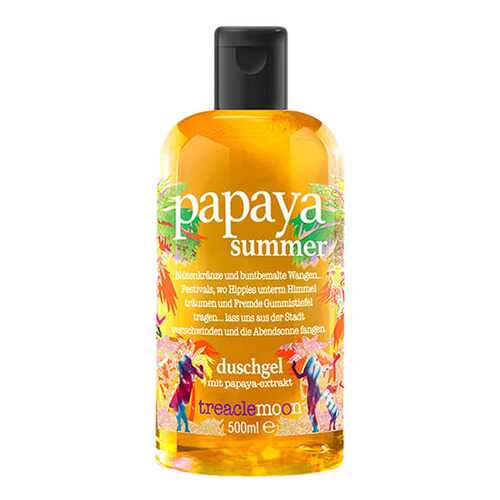 Гель для душа Treaclemoon Papaya Summer Bath & Shower Gel с ароматом папайи 500 мл в Парфюм-Лидер