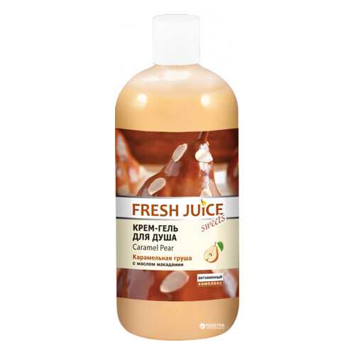 Крем-гель для душа FRESH JUICE Caramel Pear 500 мл в Парфюм-Лидер