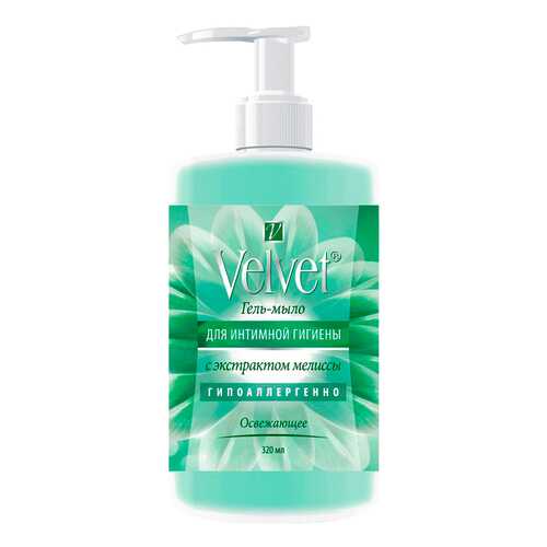 Средство для интимной гигиены Velvet с экстрактом мелиссы 320 мл в Парфюм-Лидер