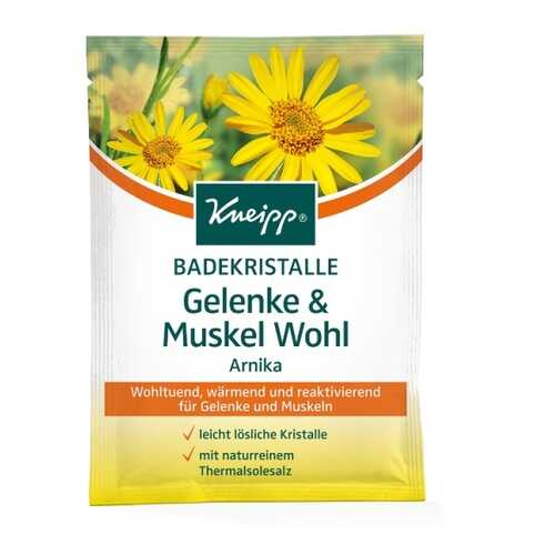 Кристаллы для ванн Kneipp для расслабления мышц с арникой в Парфюм-Лидер