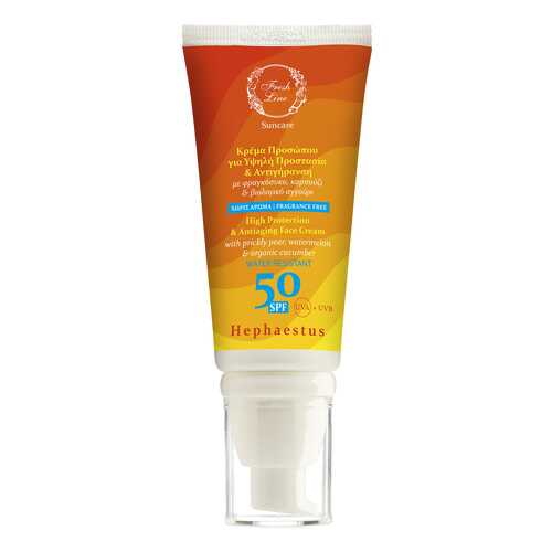 Крем для лица Fresh Line Hephaestus High Protection & Antiaging SPF 50 50 мл в Парфюм-Лидер