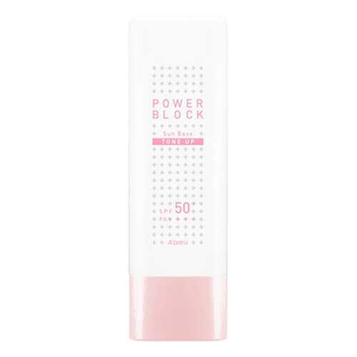 Солнцезащитное средство A'pieu Power Block Tone Up Sun Base Pink SPF50+ 50 мл в Парфюм-Лидер