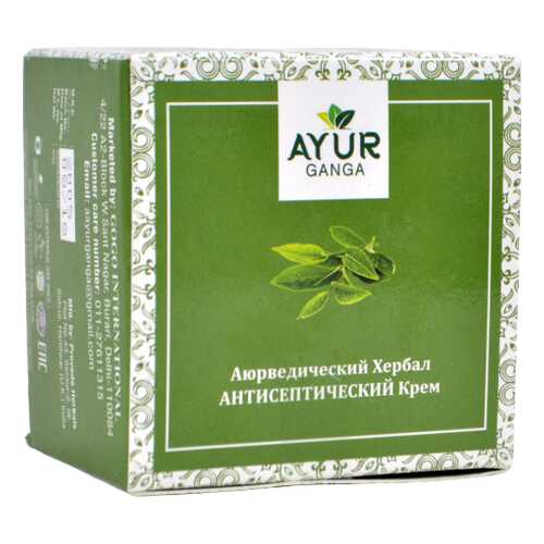 Крем АНТИСЕПТИЧЕСКИЙ (Ayurvedic Herbal ANTISEPTIC Cream) AYUR GANGA, 30г в Парфюм-Лидер