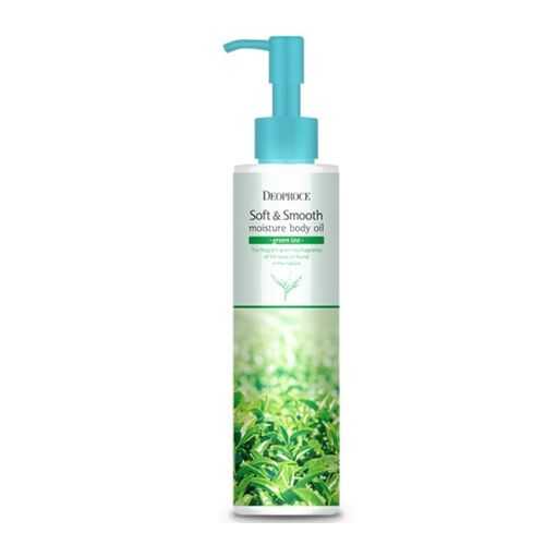 Масло для тела DEOPROCE SOFT & SMOOTH MOISTURE BODY OIL GREEN TEA 200ml в Парфюм-Лидер