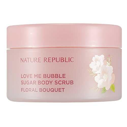 Скраб для тела Nature Republic Love Me Bubble Sugar - Floral Bouquet в Парфюм-Лидер