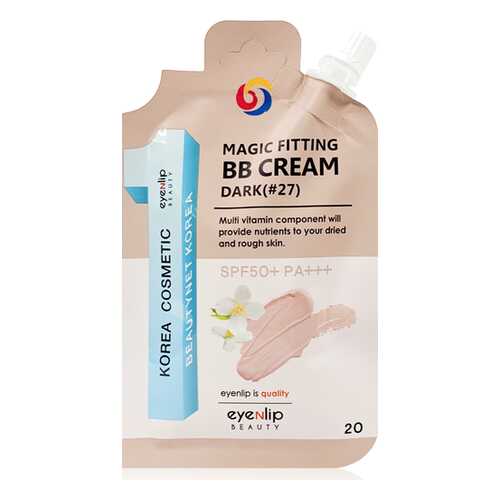 Крем ББ для лица Eyenlip MAGIC FITTING BB CREAM DARK #27 20гр в Парфюм-Лидер