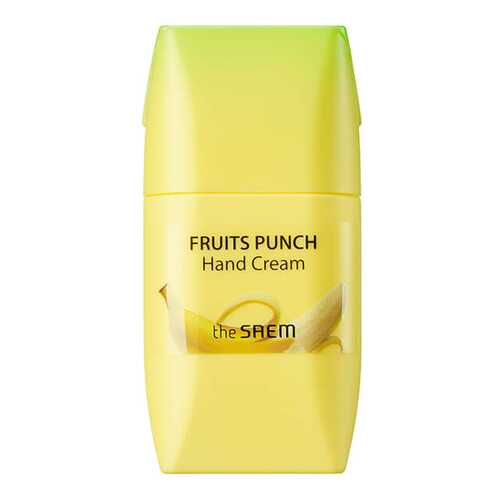 Крем для рук The Saem Fruits Punch Banana Hand Cream Банановый пунш 50 мл в Парфюм-Лидер