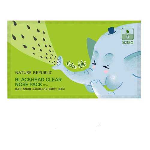 Патчи от чёрных точек Nature Republic Blackhead Clear Nose Pack (7EA) в Парфюм-Лидер