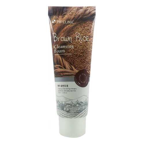 Пенка для умывания 3W Clinic Brown Rice Foam Cleansing 100 мл в Парфюм-Лидер
