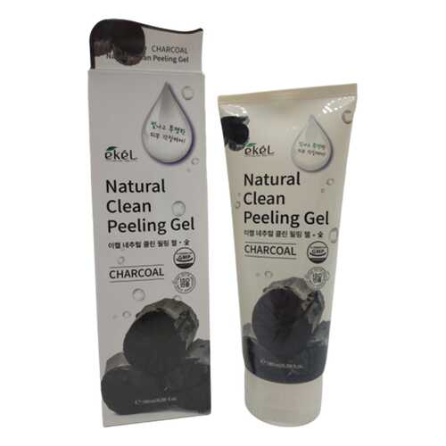 Пилинг-гель для лица с экстрактом древесного угля Ekel Peeling Gel Charcoal 180 мл в Парфюм-Лидер