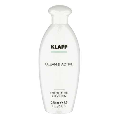 Тоник для лица Klapp Clean & Active Эксфолиатор для жирной кожи 250 мл в Парфюм-Лидер