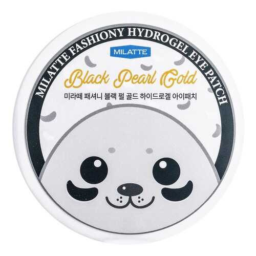 Патчи для глаз Milatte Fashiony Black Pearl Gold Hydrogel Eye Patch в Парфюм-Лидер