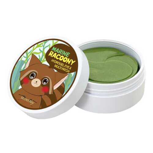 Патчи для глаз Secret Key Marin Racoony Hydrogel Eye & Multi Patch 60 шт в Парфюм-Лидер